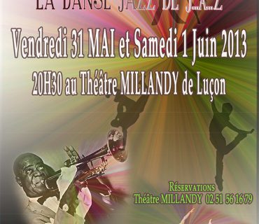 Affiche spectacle danse le jazz de j à z