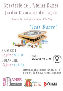 Venez soutenir les danseurs qui relèvent le défi de vous présenter leur spectacle, malgré cette année si particulière